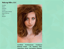 Tablet Screenshot of makeupmiles.net